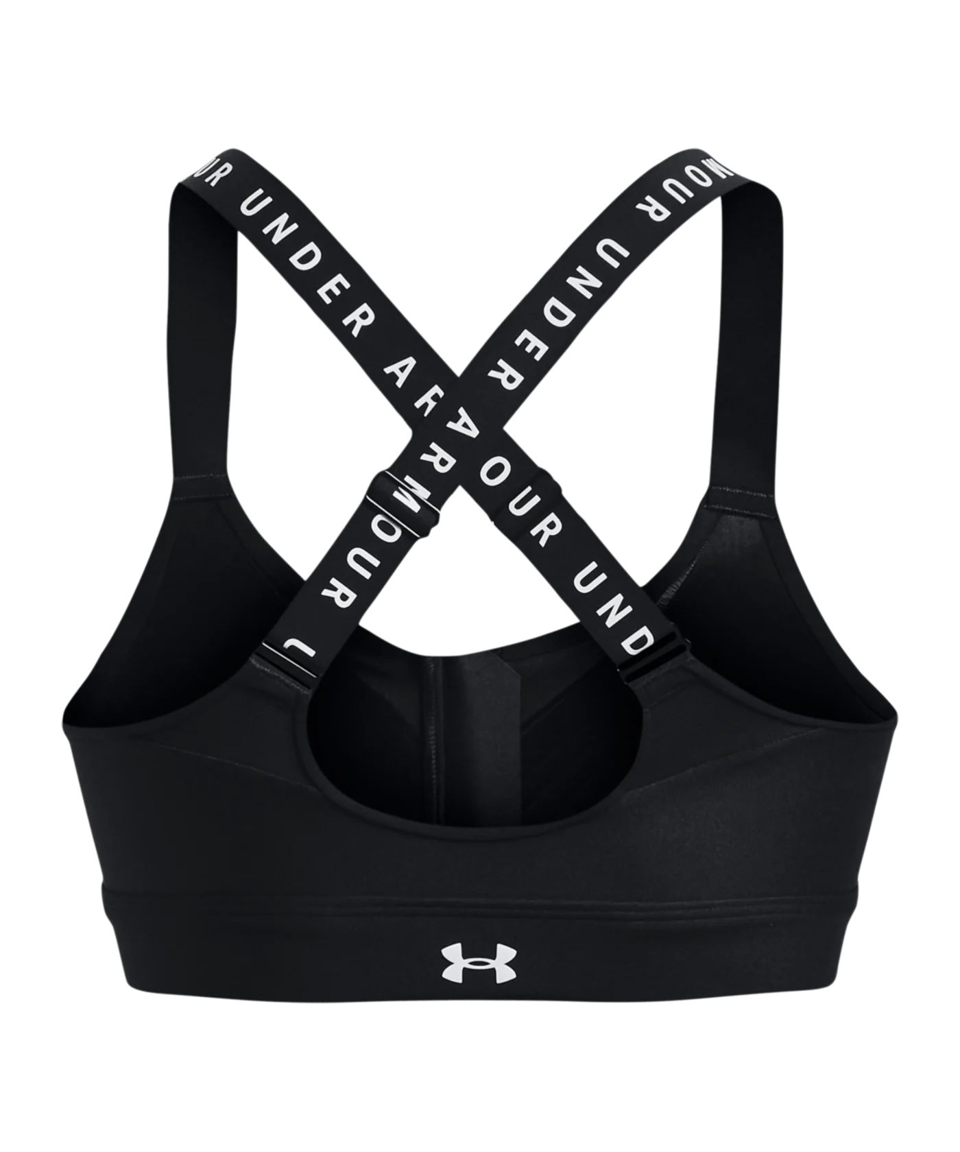 Under Armour Zip Sport-BH Damen Schwarz F001