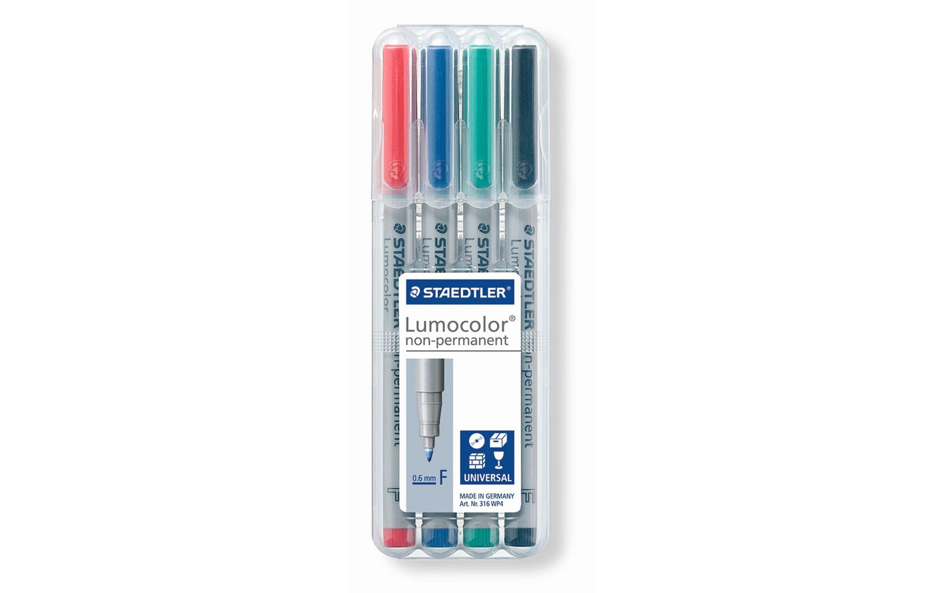 Folienstift Lumocolor 316 F 4er-Set, wasserlöslichFolienstift von Staedtler