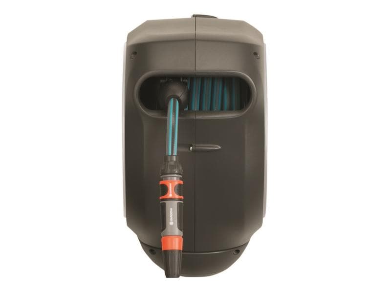GARDENA Wand-Schlauchbox RollUp S 15 m Praktische und kompakte Schlauchrolle