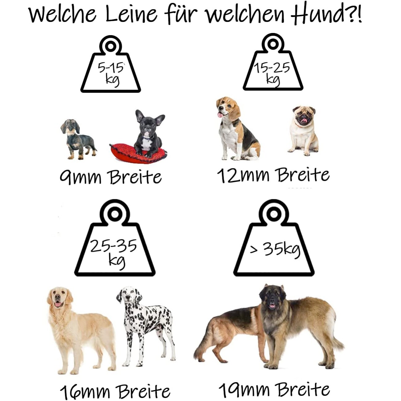 bio-leine 25-35 kg Schleppleine Biothane sattelbraun 3 m