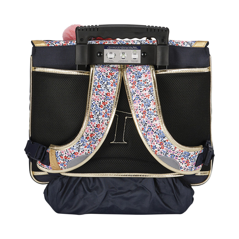 Cartable trolley Antonia bleu
