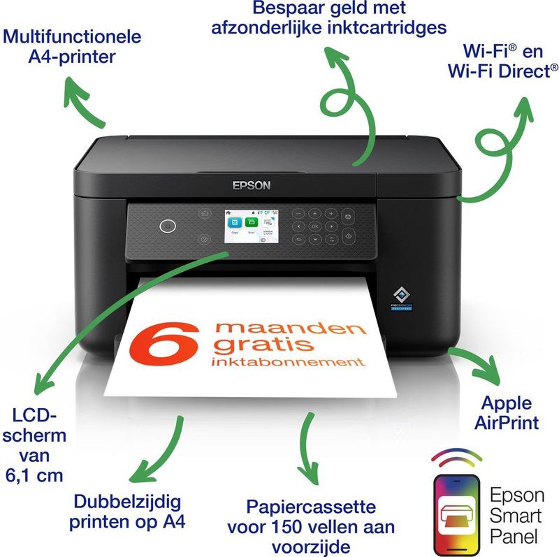 Epson - Expression Home XP-5200 - All-In-One Printer - Geschikt voor ReadyPrint