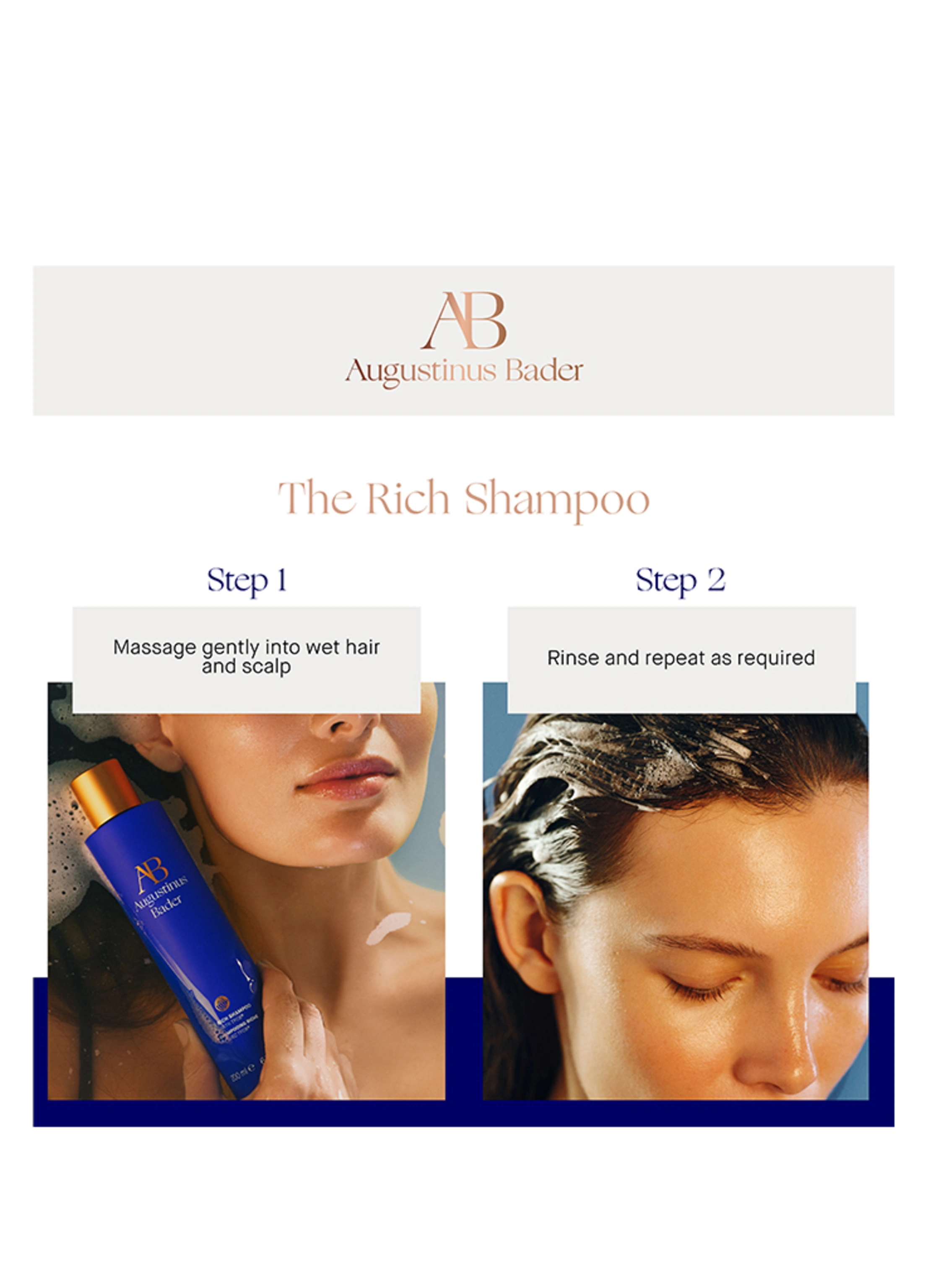Augustinus Bader THE RICH SHAMPOO