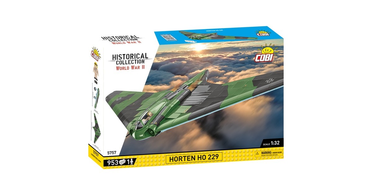 COBIHistorical Collection - Horten Ho 229 Constructiespeelgoed  (Schaal 1:32)