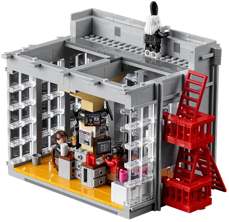 (3789-tlg. Set) Marvel Klemmbausteine Spielzeug Spider-Man Modell Bausatz (76178) Lizenziert - Daily Bugle