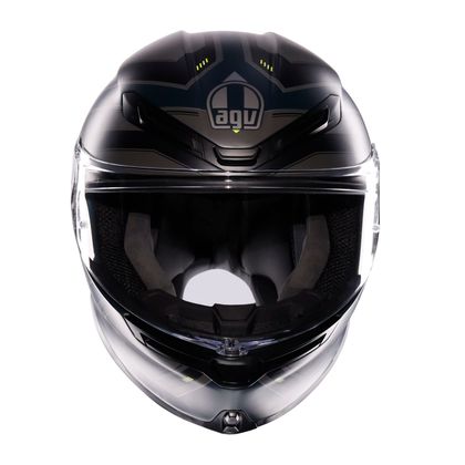 Casque AGV K-6 S - ENHANCE - Gris / Jaune