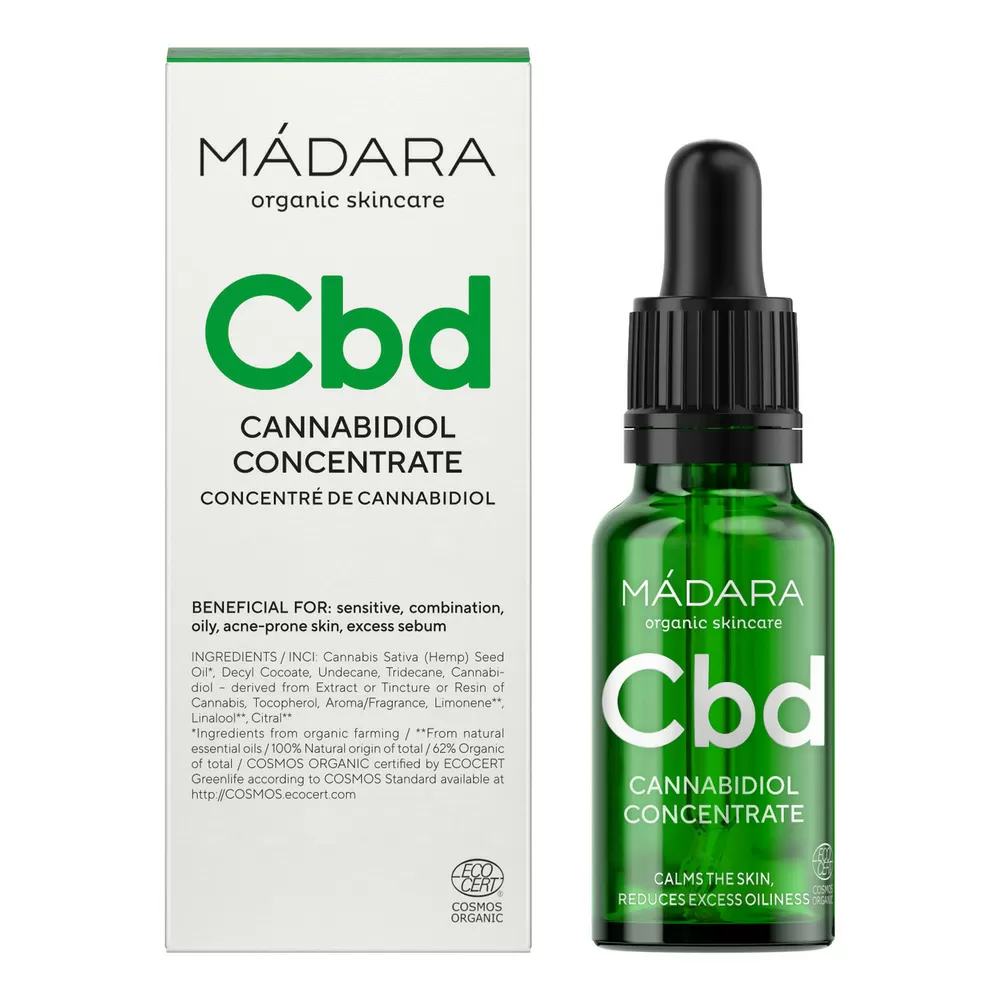 Mádara Cannabidiol Concentrate - 17,5 ml.