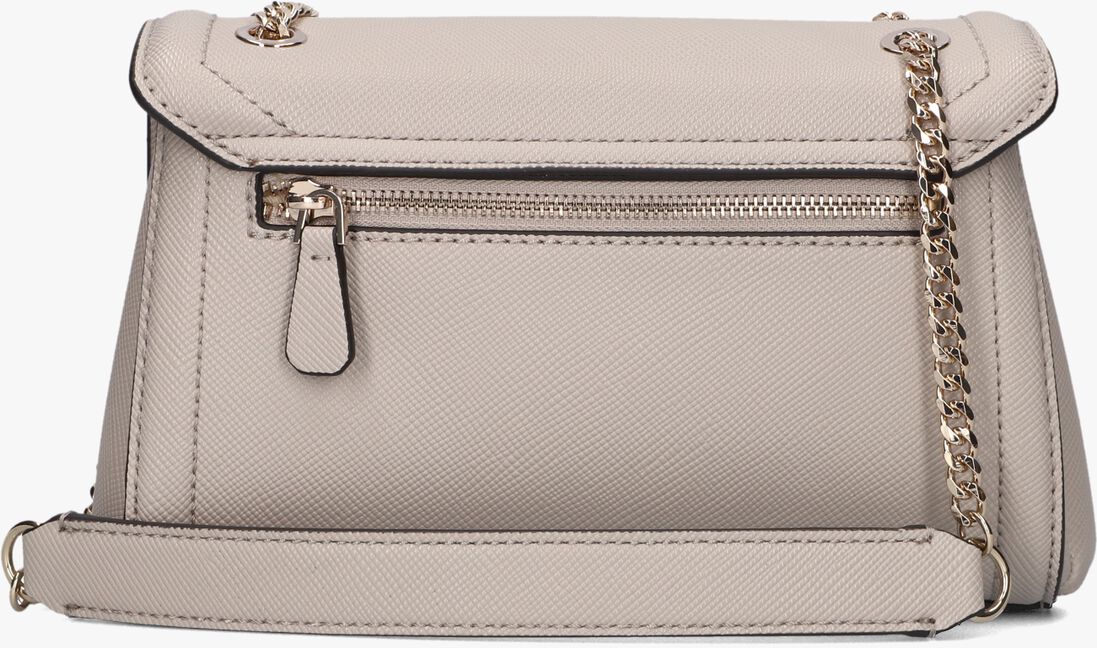 GUESS taupe guess schoudertas noelle convertible xbody flap