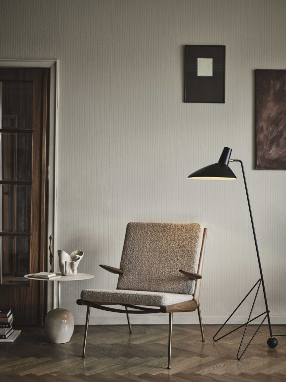 &tradition Tripod HM8 vloerlamp Matt Black