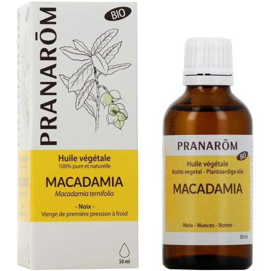 Pranarom huile macadamia bio - Santé et beauté