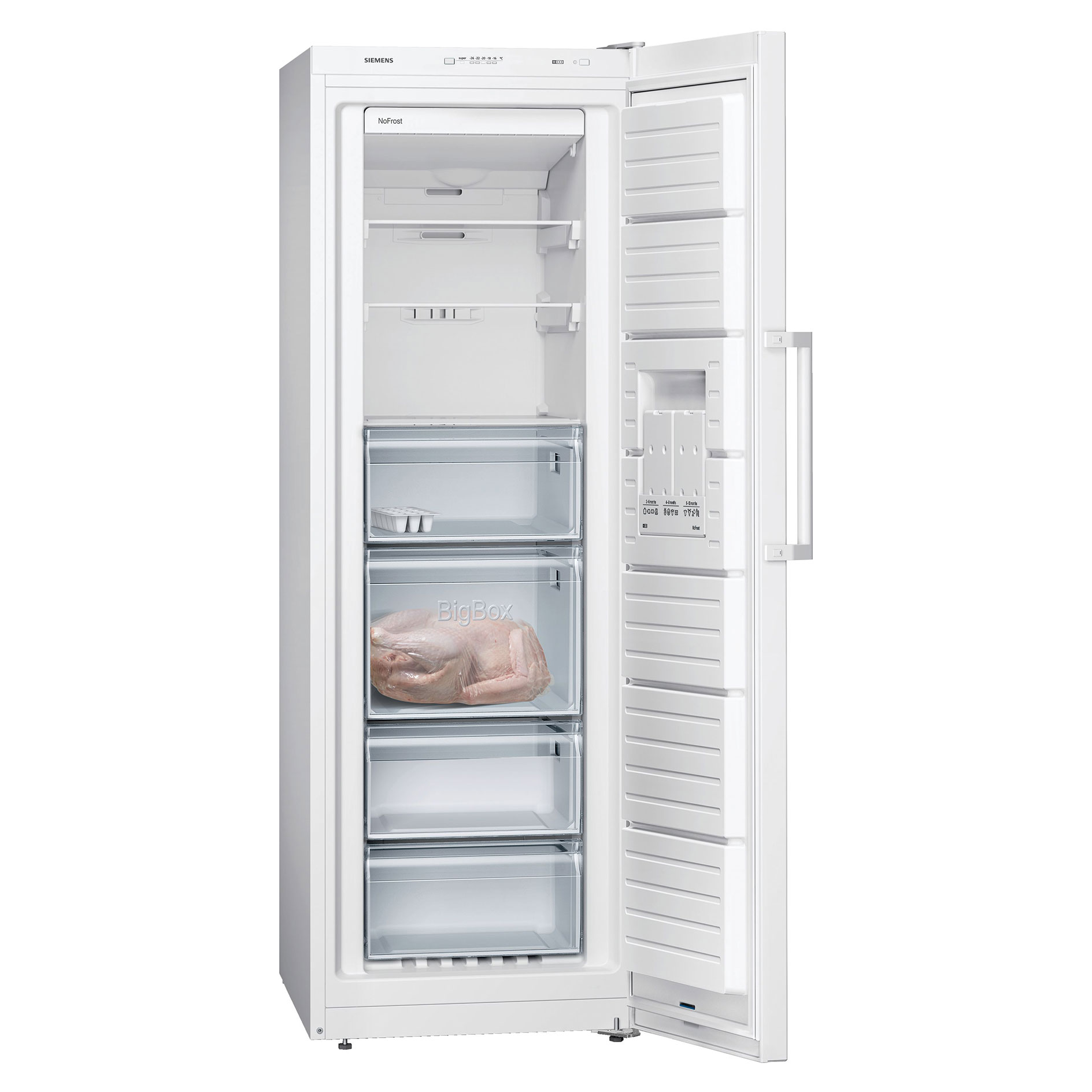 SIEMENS Gefrierschrank GS33NVWEP - weiß - E