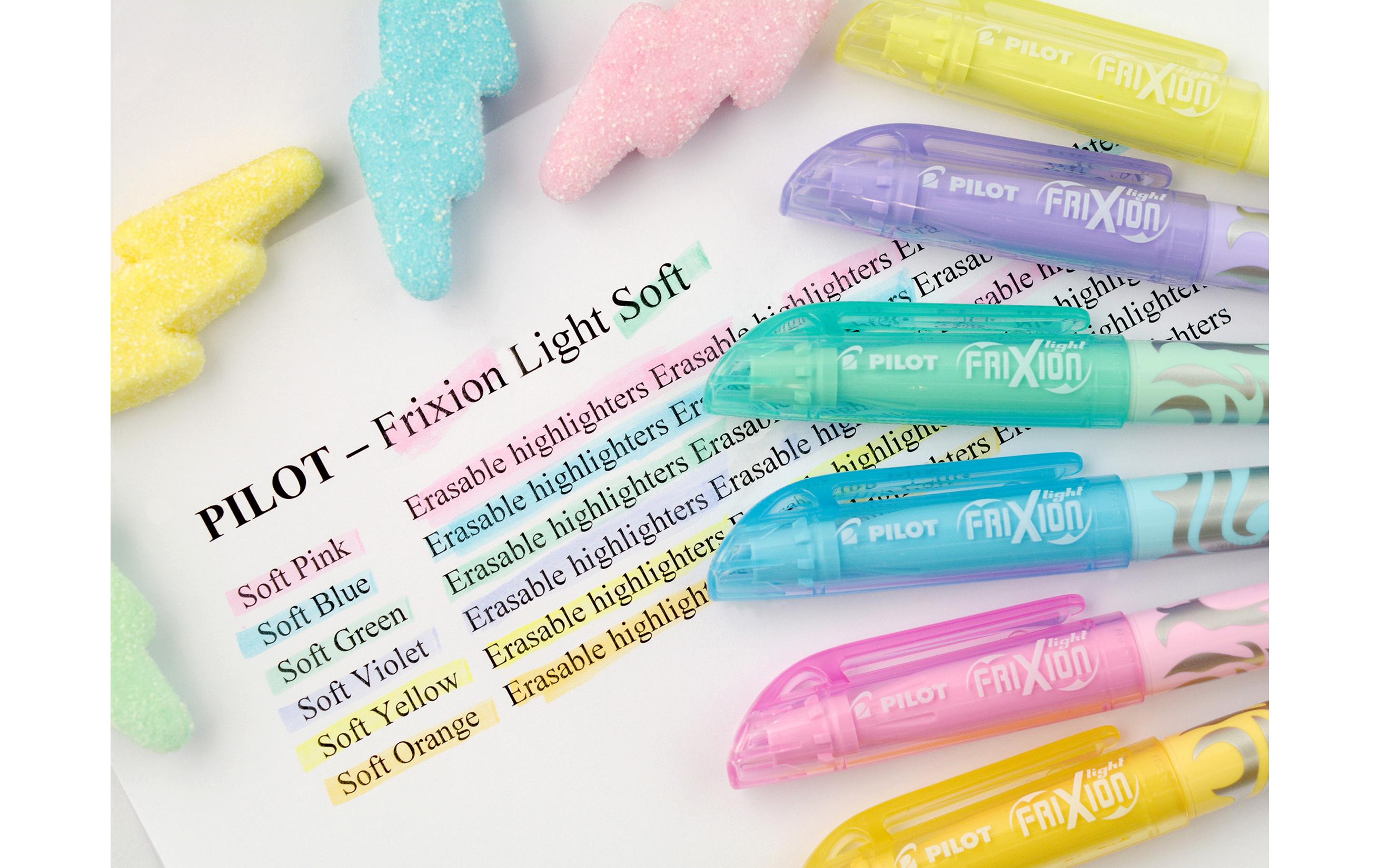 Textmarker Frixion Light soft PinkRadierbarer Leuchtstift
