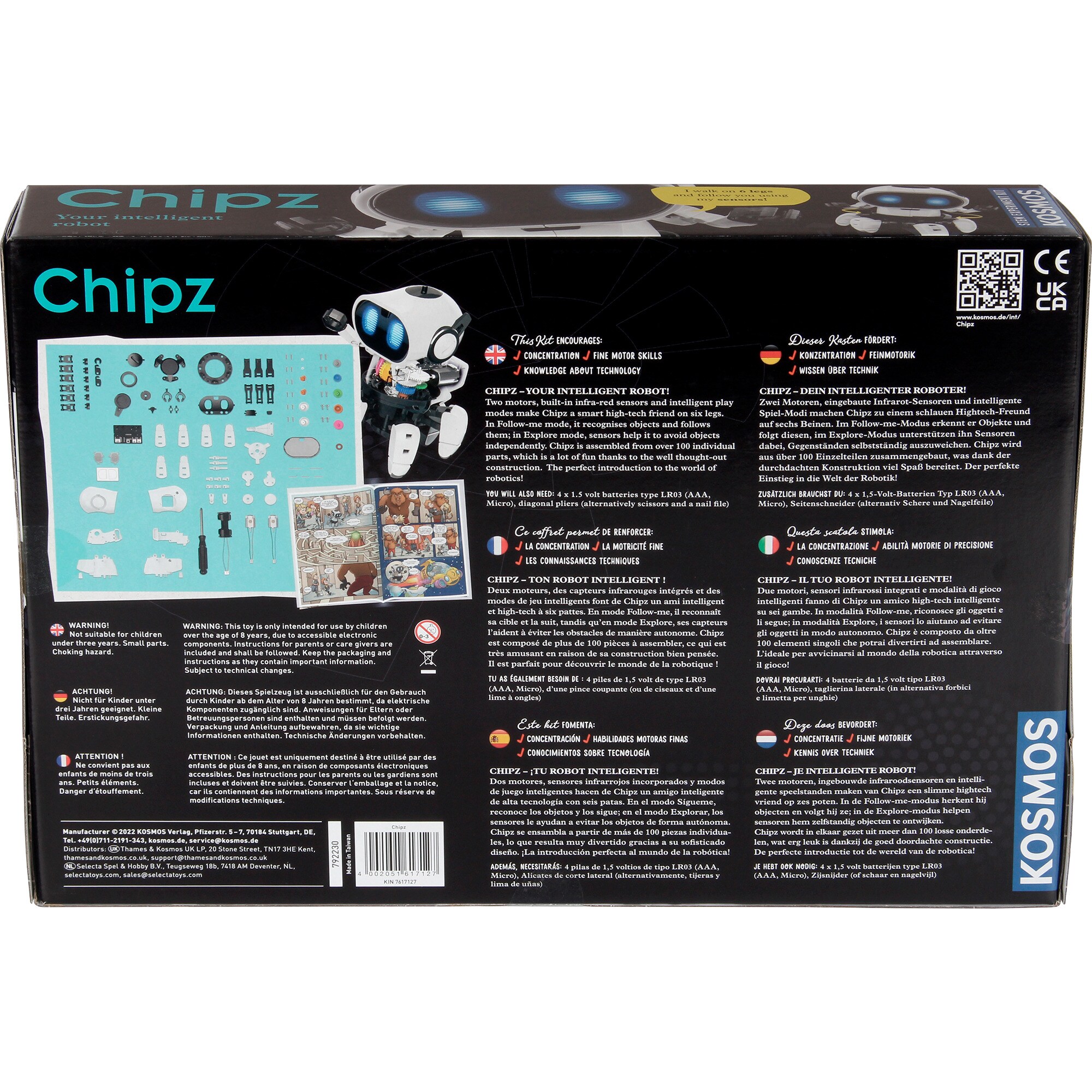 Kosmos Experimentierkasten Chipz 12L