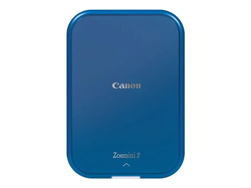 Canon Zoemini 2 - printer - farve - zink - 50,8 x 76,2 mm - 313 x 500 dpi - op til 0,83 min/side (sort/hvid)/op til 0,83 min/side (farve) - kapacitet: 10 ark - Bluetooth 5.0 - hvid, marineblå (5452C005)