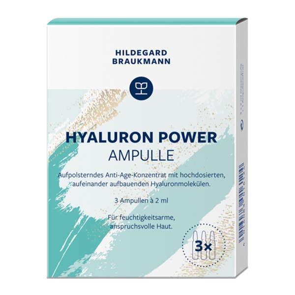 Hildegard Braukmann Limitierte Edition Hyaluron Power Ampulle 3x2ml