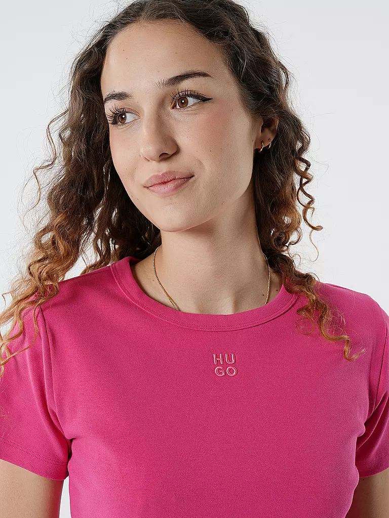HUGO T-Shirt DELORIS pink