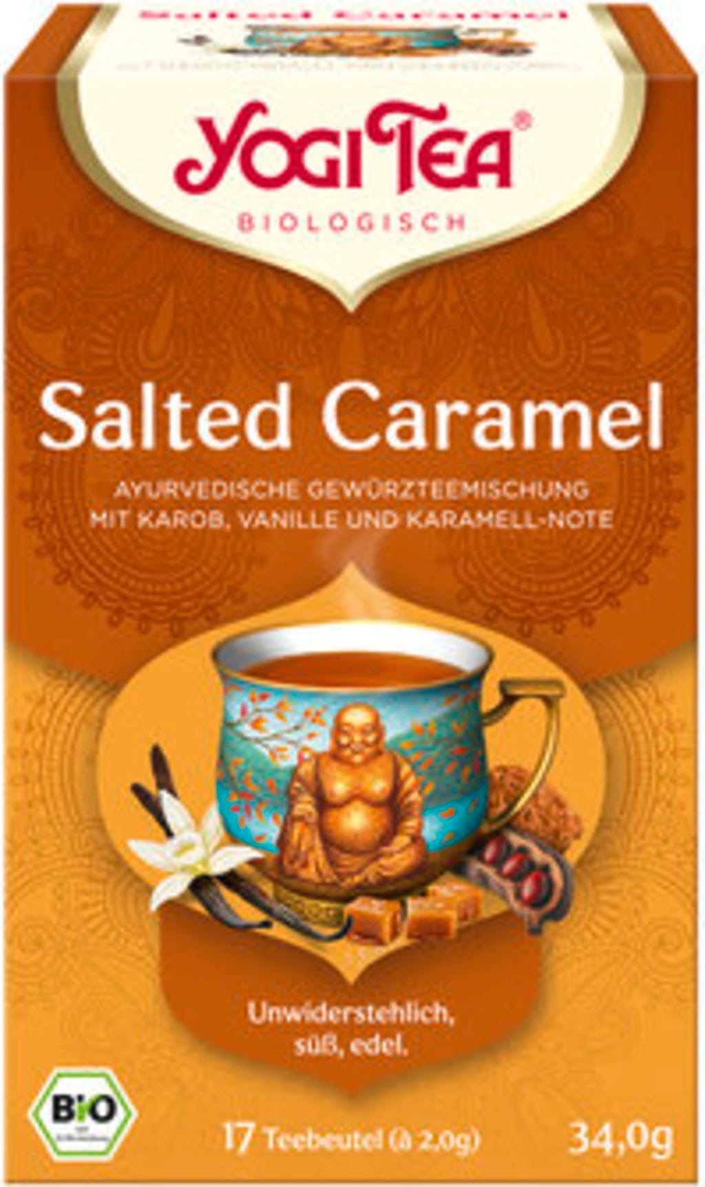 Yogi Tea  Salted Caramel Bio, 17 Teebeutel (34 g)
