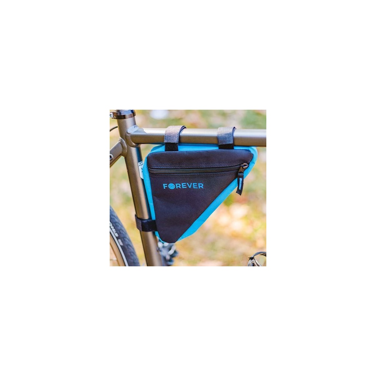 Forever Outdoor  Sykkelveske til sykkelstativ, Black/Blue