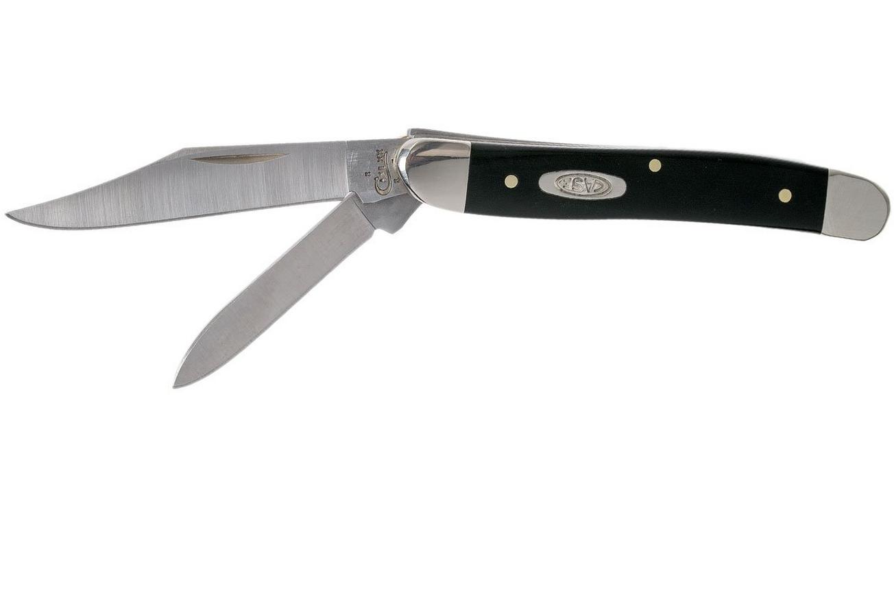 Case Working Medium Jack Knife Jet Black Synthetic, 00220, 22087 SS zakmes