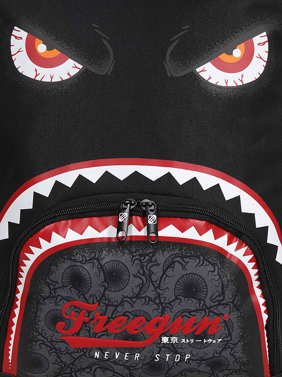 Sac À dos À roulettes Freegun Monster Eyes