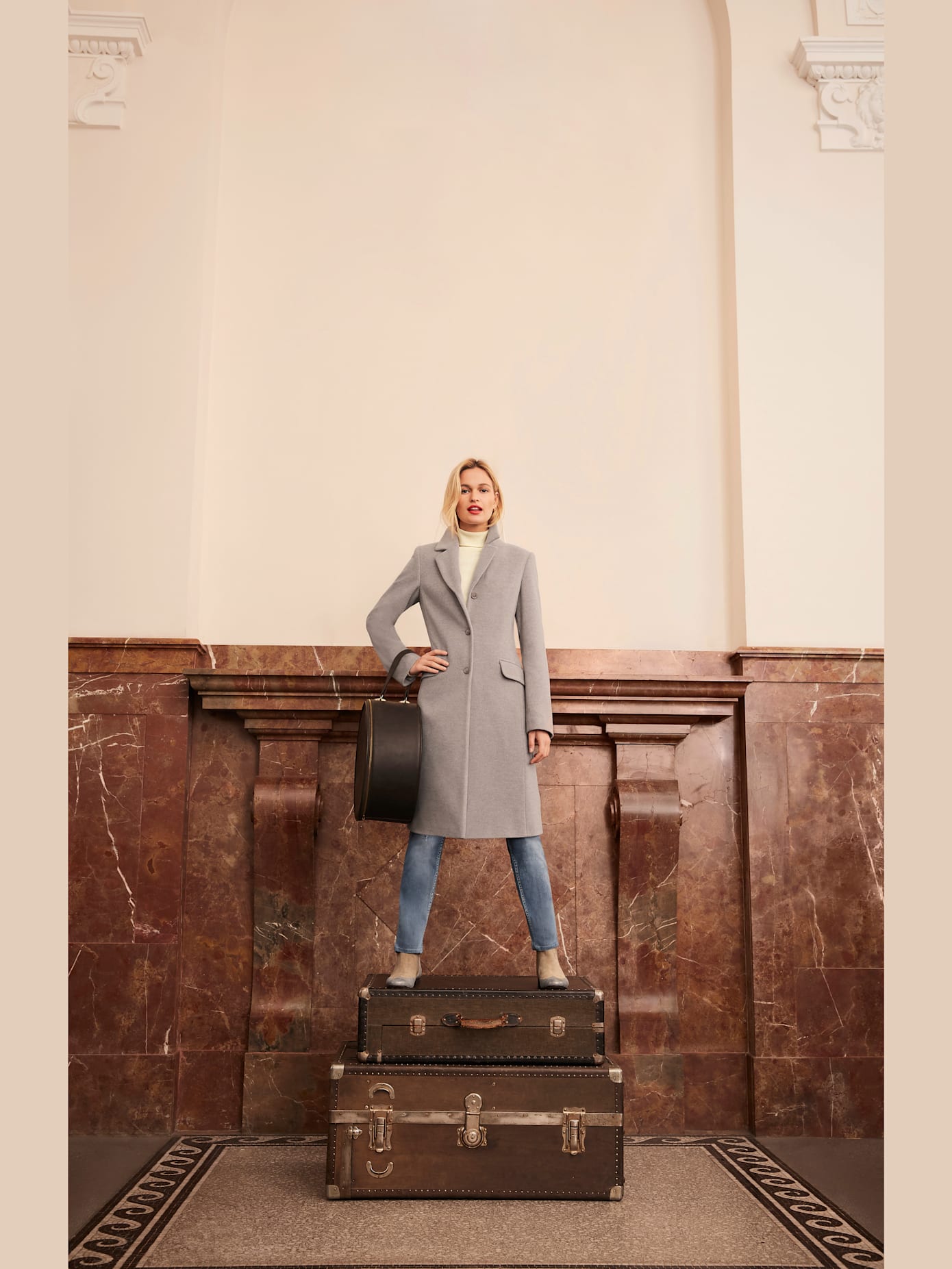Manteau court classique