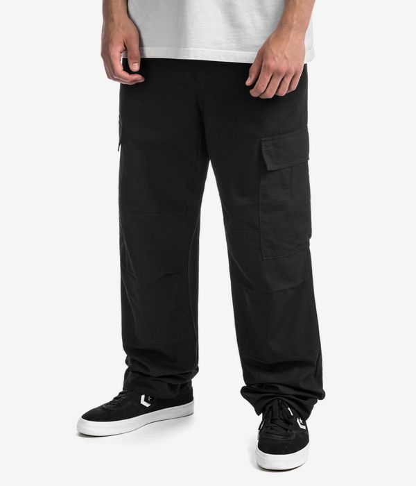 Carhartt WIP Regular Cargo Pant Columbia Hose (black rinsed)