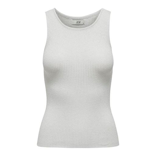 JDY Bodilla Tank Top, Cloud Dancer/Silver, S