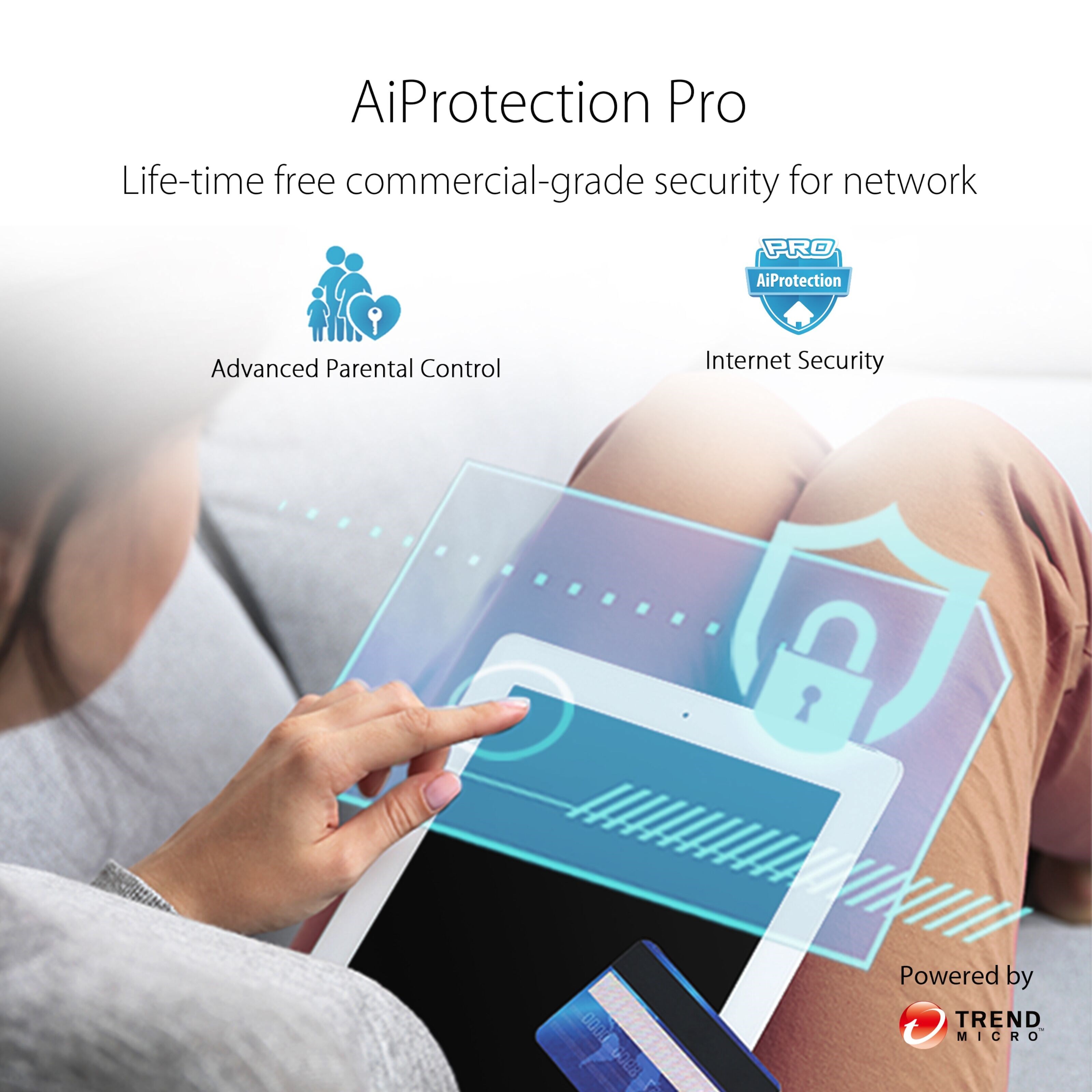 Asus RT-AX82U Trådløs ruter AX5400
