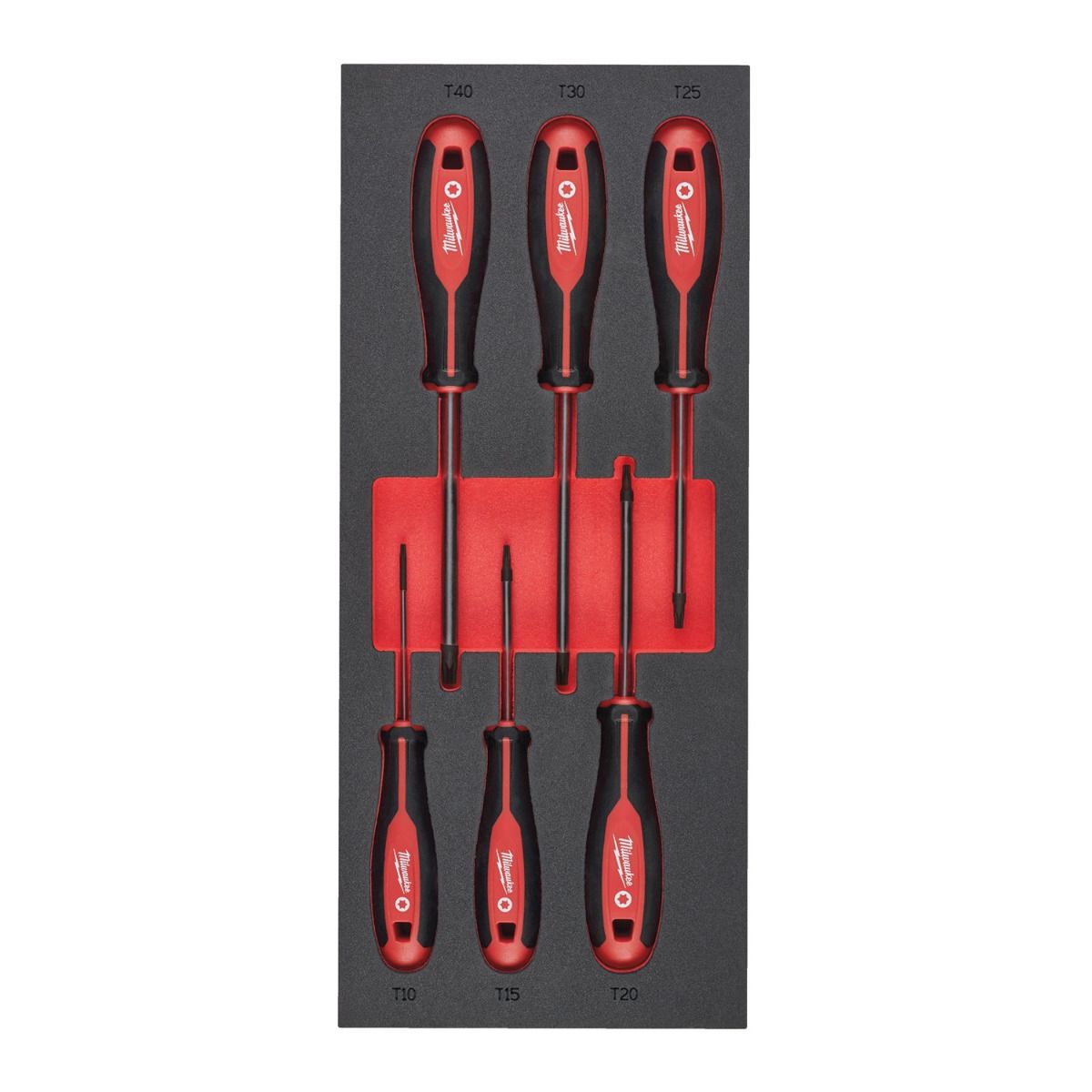 Milwaukee TOOLGUARD™ Gevulde stalen gereedschapswagen rood 69cm universeel 131-delig - 4932499182