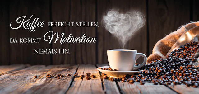 Bönninghoff Leinwandbild »Kaffee« 1 Stk. tlg.