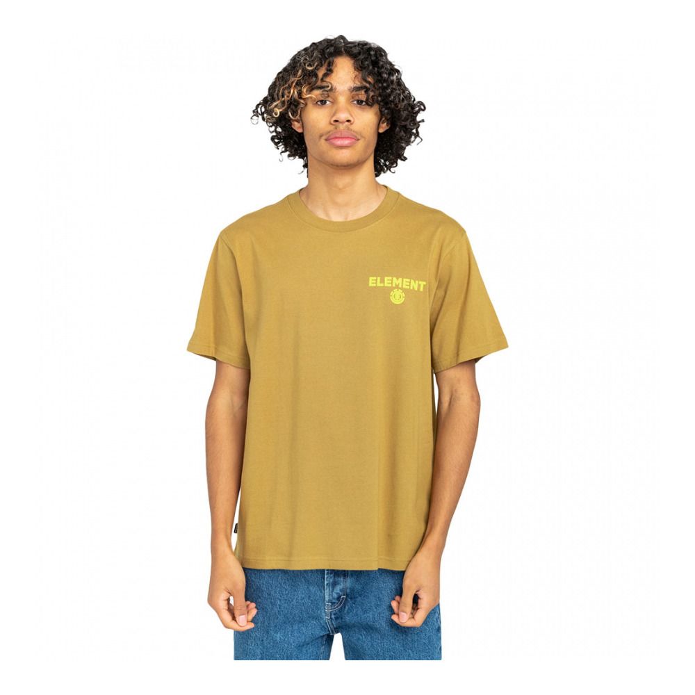 Element DISCO - Tee-shirt Homme dull gold