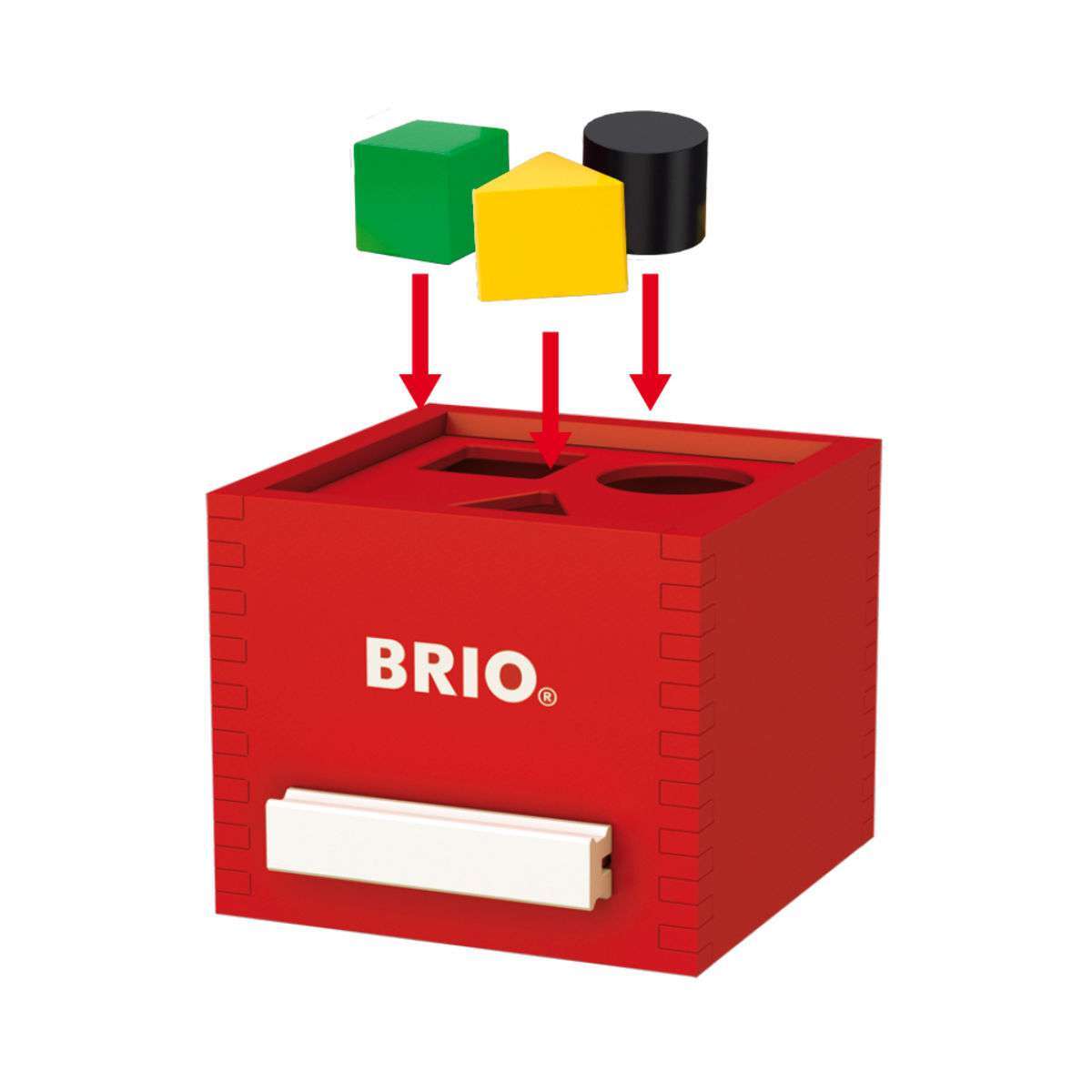 BRIO Spiel Rote Sortier-Box