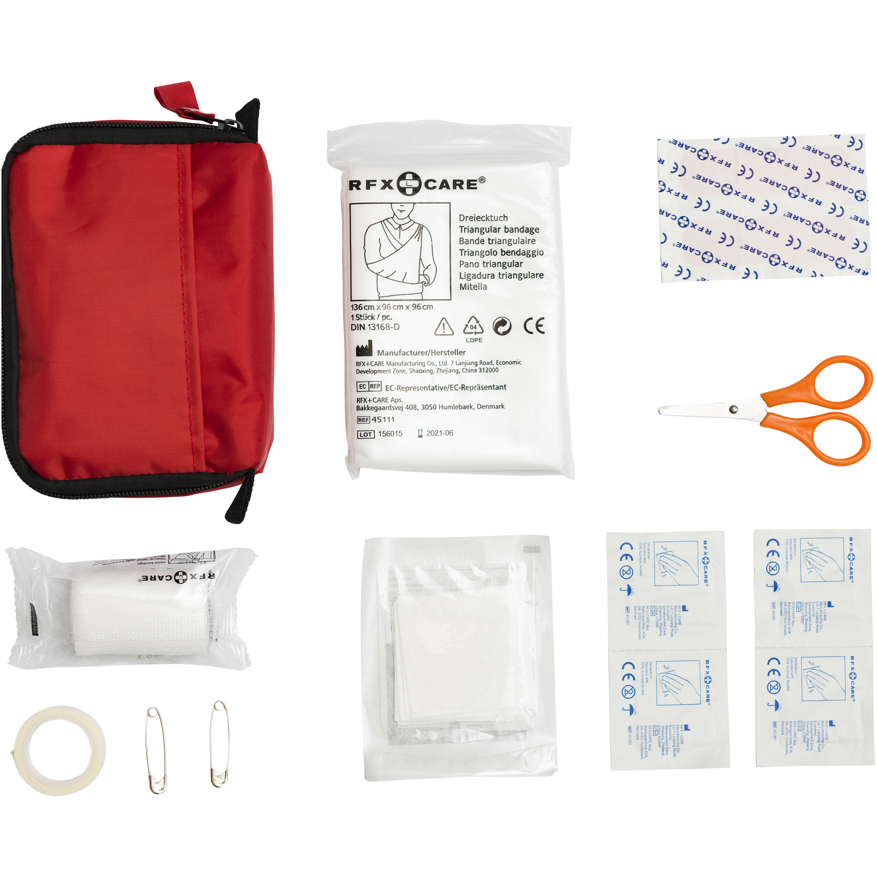 EgotierPro 102040 - Trousse de premiers secours 19 pièces Save-me
