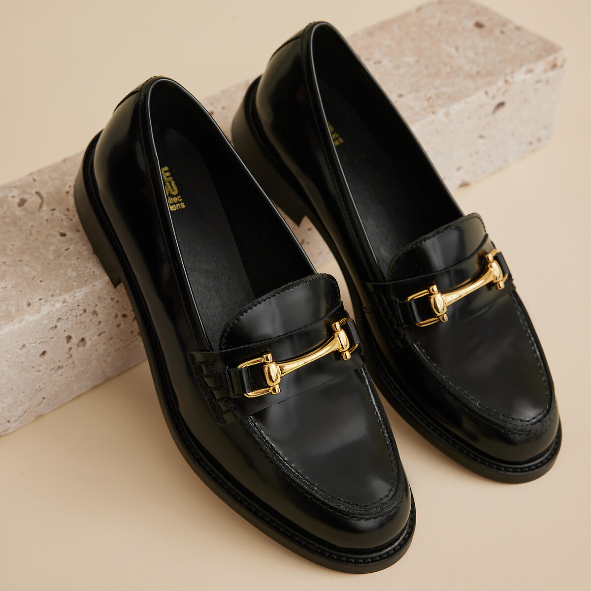 COLEÇÕES LA REDOUTE<br>Mocassins Assinaturas em leer, met chiusi