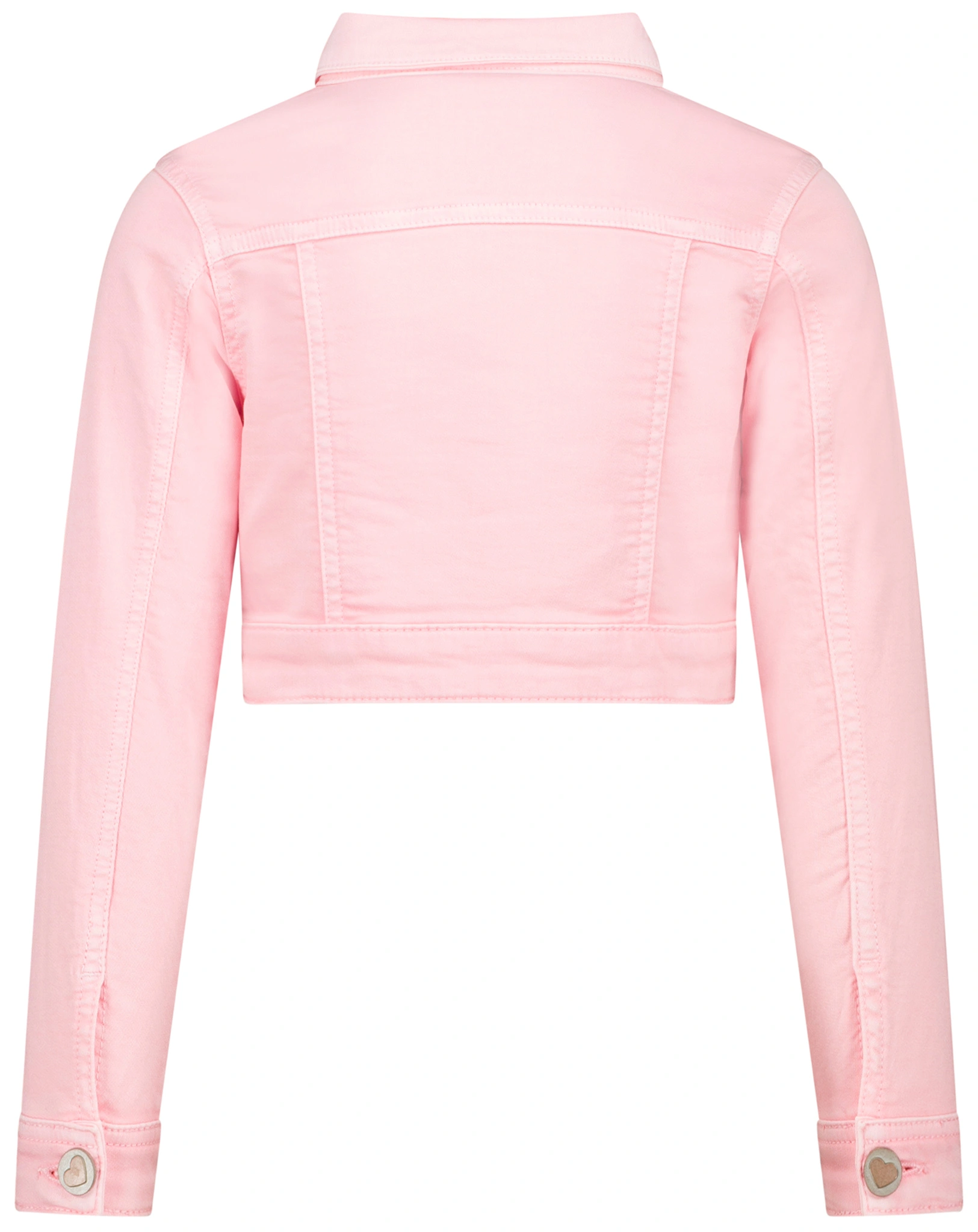Jeansjacke SCHMETTERLINGE in rose