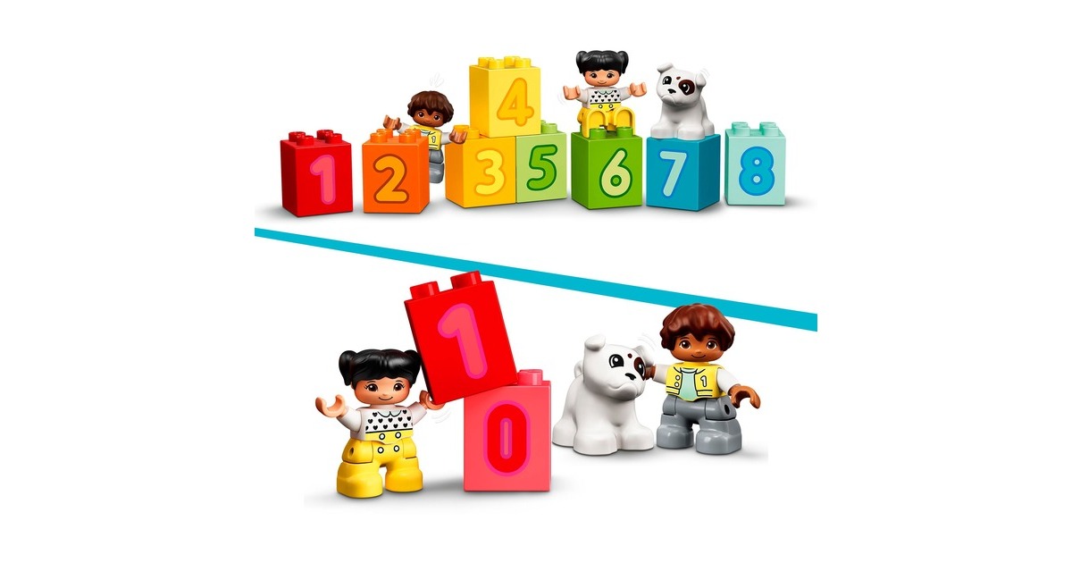 LEGODUPLO - Getallentrein - Leren tellen Constructiespeelgoed  (10954)