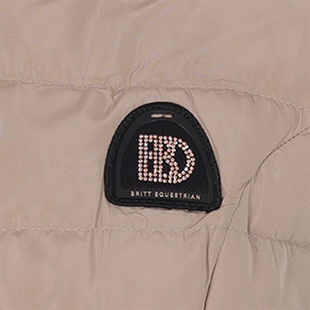 Bodywarmer BRITT EQUESTRIAN AW25 Beige