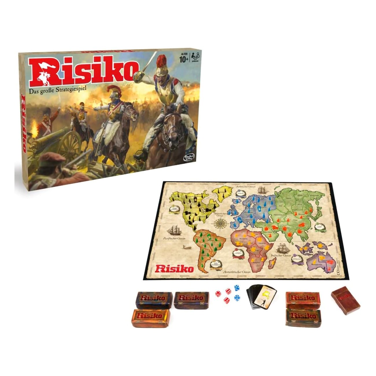 Hasbro Risiko Das große Strategiespiel Mehrfarbig Spiel