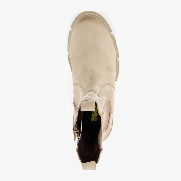 Groot leren meisjes chelsea boots