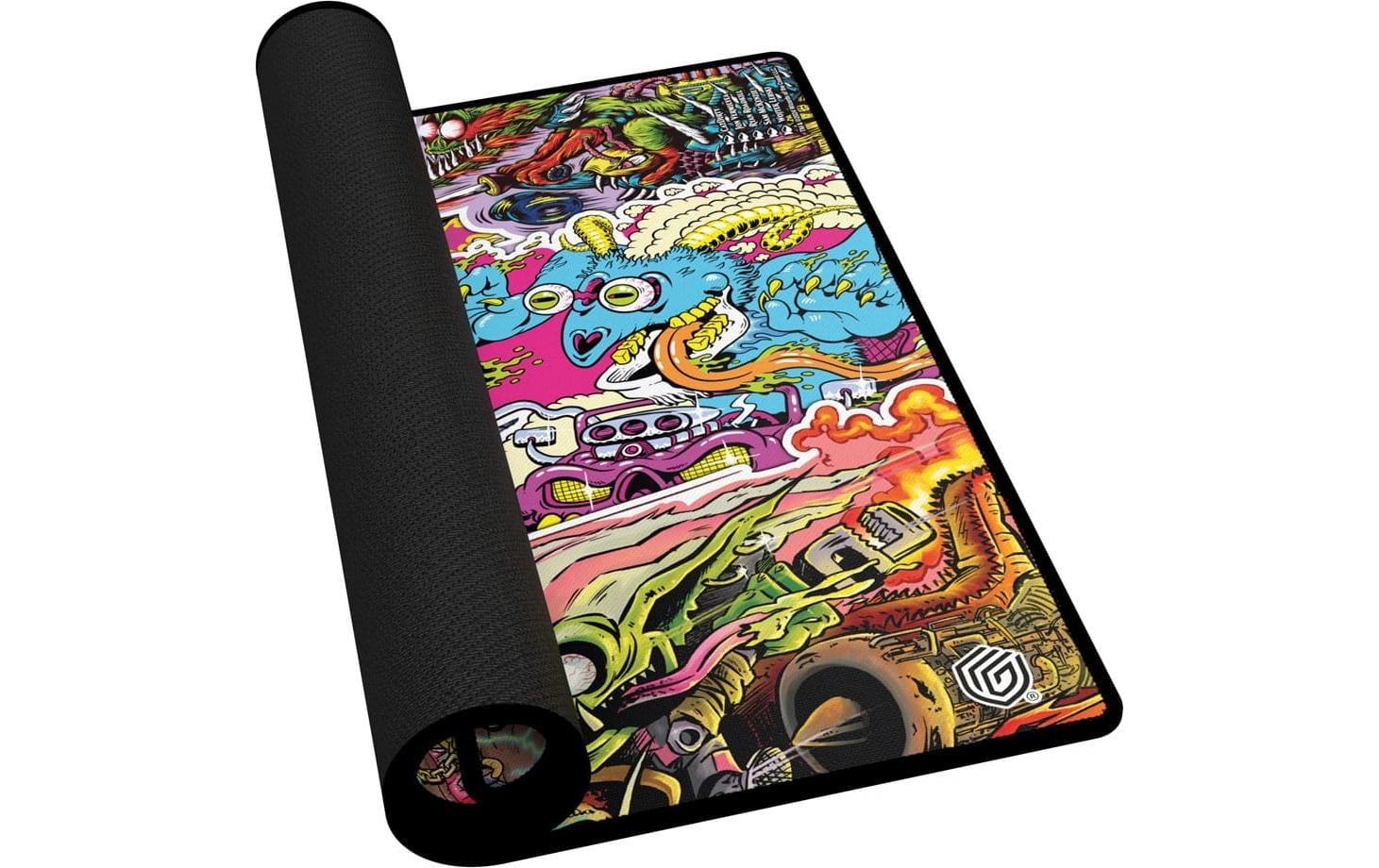 Playmat Aetherdrift: Revved-Up RacersWeiche und rutschfeste Spielunterlage für TCG's