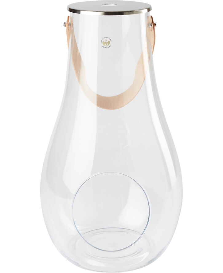 Holmegaard DWL Lanterne, klar, H 45 cm Transparent