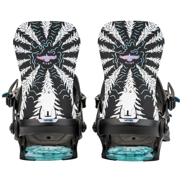 Fixation snowboard NITRO ONE RAVEN