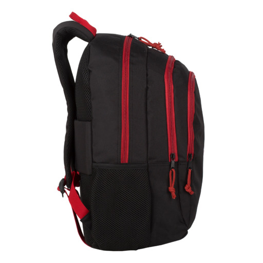 Mochila Escolar Naruto Cloud Doble Compartimento Adaptável A Carro