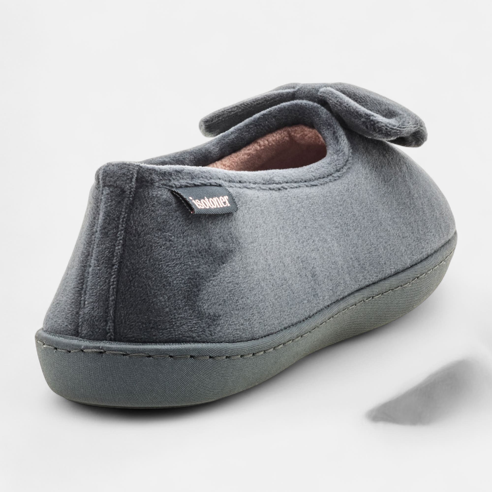 Chaussons ballerines Femme gris