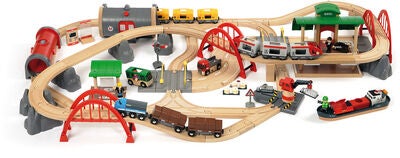 BRIO World 33052 Deluxe Togbanesett
