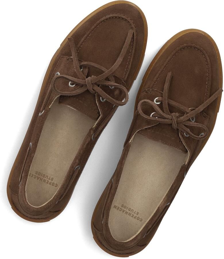 COPENHAGEN STUDIOS Loafers Dames Cph160 Maat: 40 Materiaal: Suède Kleur: Bruin