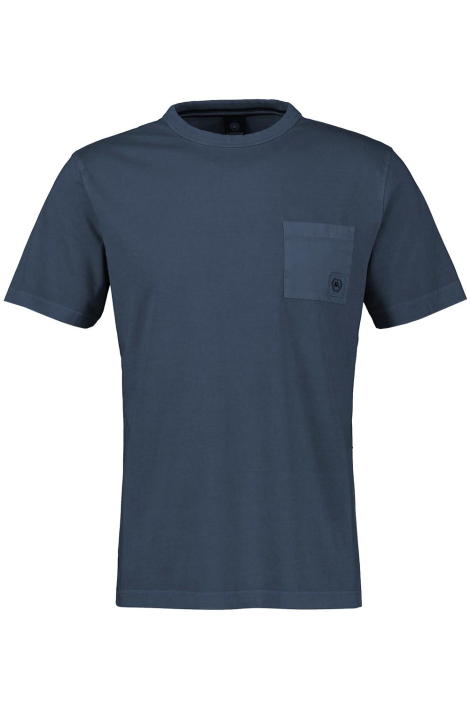 Lerros blauwe heren t-shirt