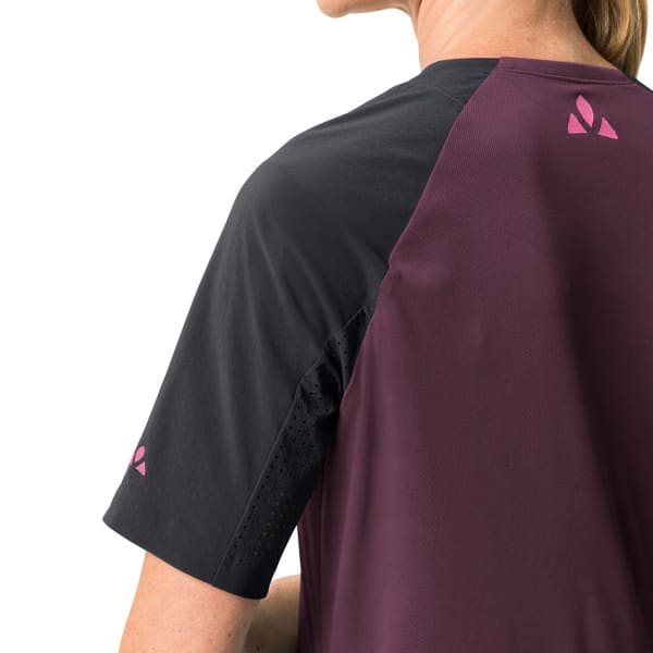 Maillot VTT VAUDE WOMEN'S MOAB PRO SHIRT CASSIS
