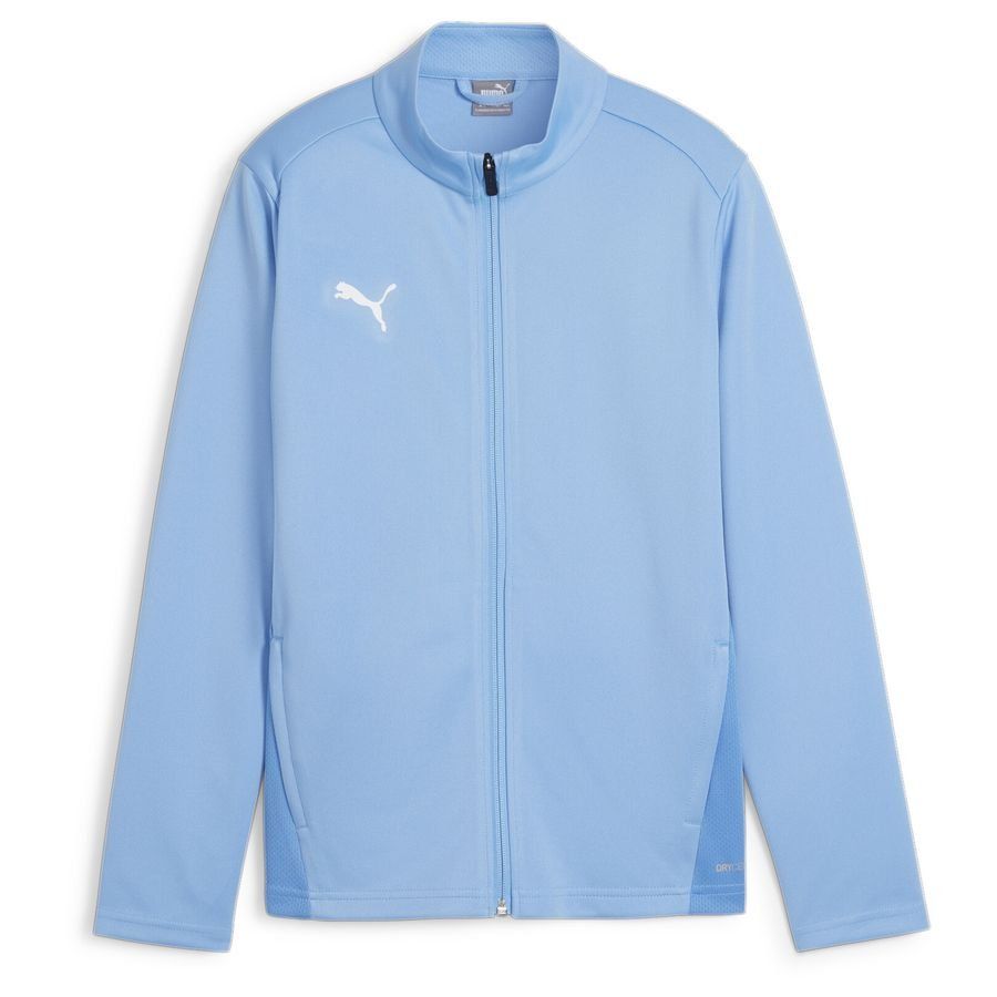 PUMA Veste d'Entraînement teamGOAL - Bleu Clair/Blanc Enfant