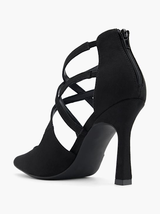 Graceland Spangenpumps Schwarz